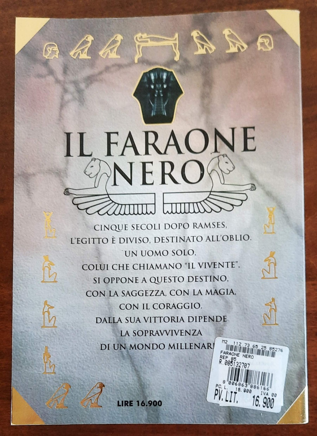 Il faraone nero - di Christian Jacq