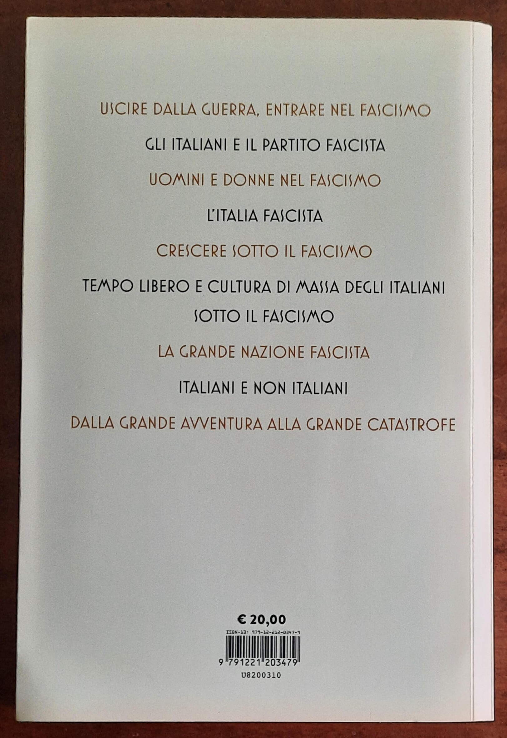 Il fascismo degli italiani. Una storia sociale - UTET