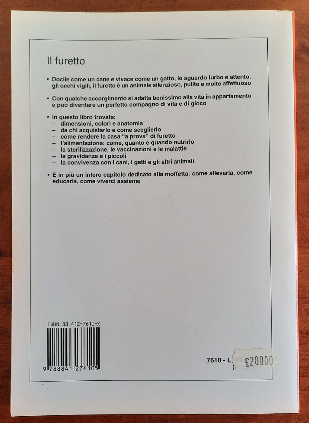 Il furetto - De Vecchi Editore