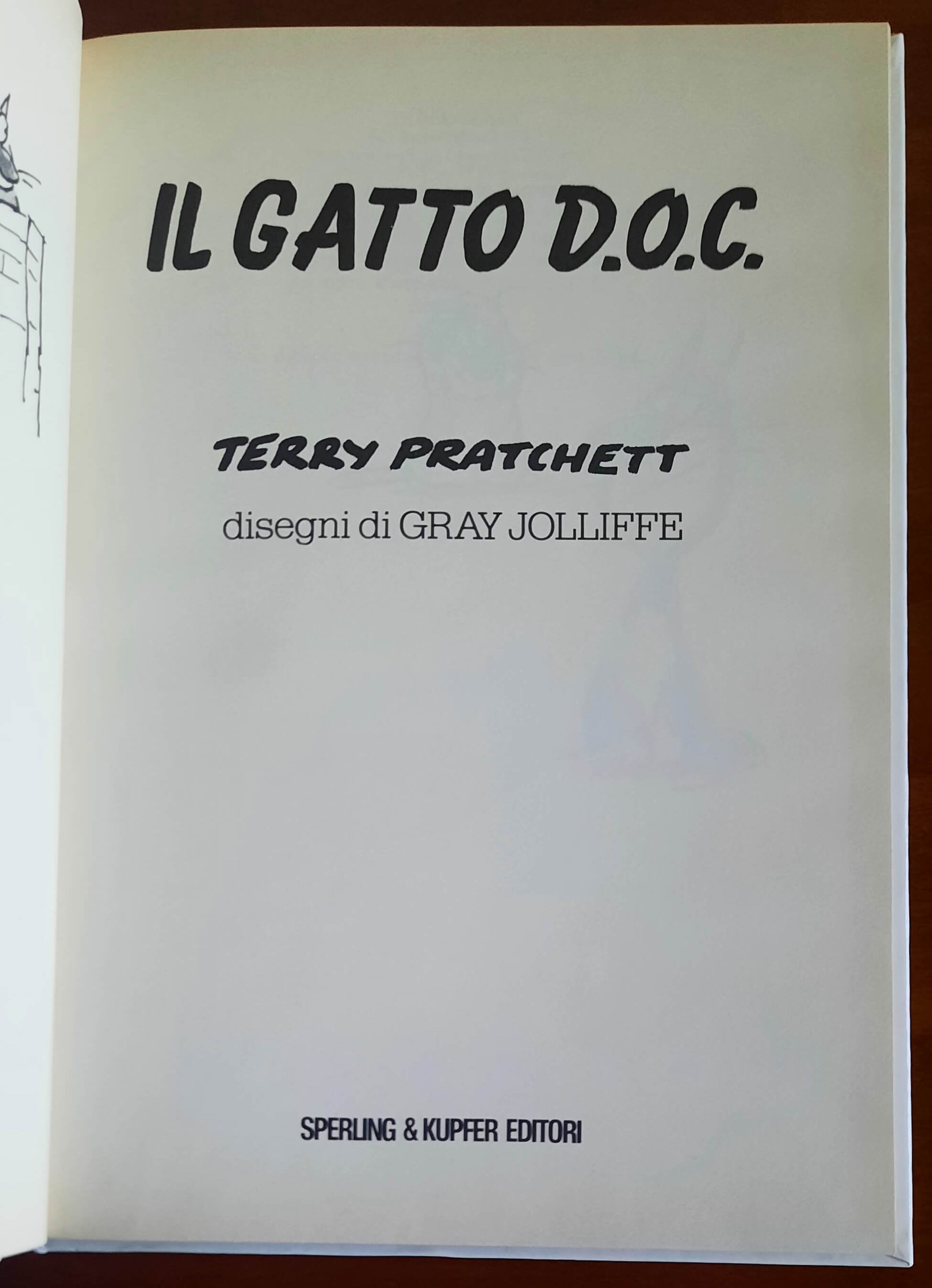 Il gatto D.O.C. - di Terry Pratchett - Sperling e Kupfer