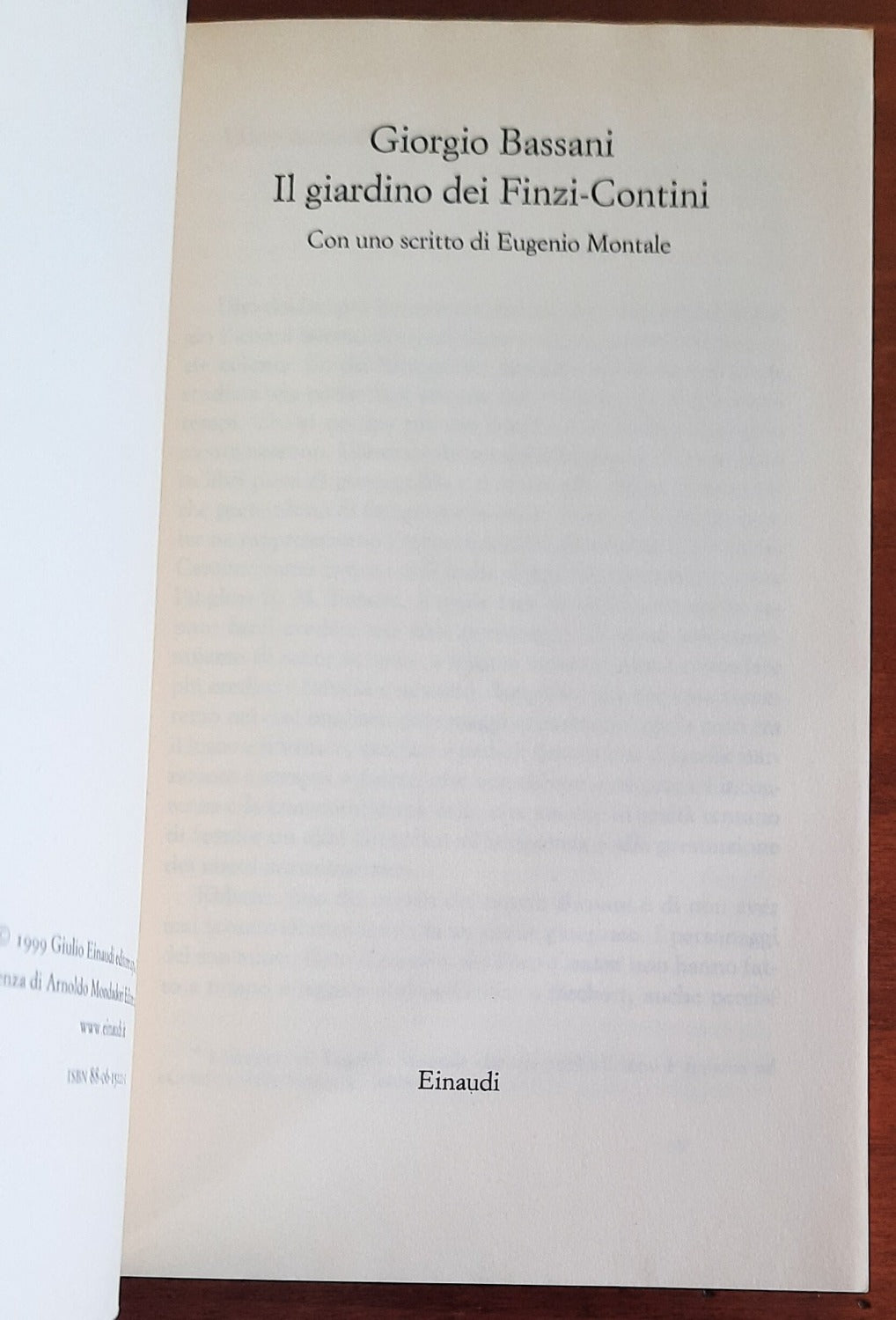 Il giardino dei Finzi Contini
