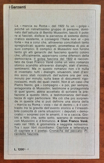 Il golpe fascista del 1922. Cronaca e storia della marcia su Roma
