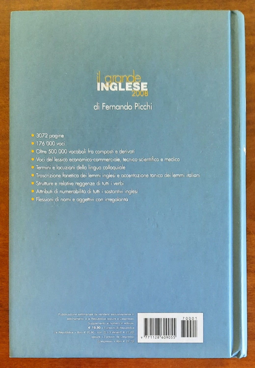 Il grande inglese. Dizionario inglese italiano - italiano inglese 2008