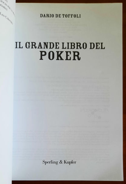 Il grande libro del poker. Texas hold'em e tutto il resto