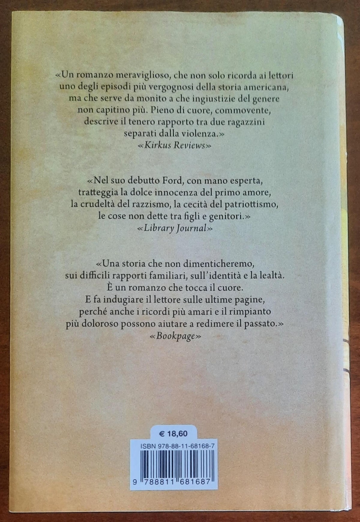 Il gusto proibito dello zenzero - di Jamie Ford - Garzanti