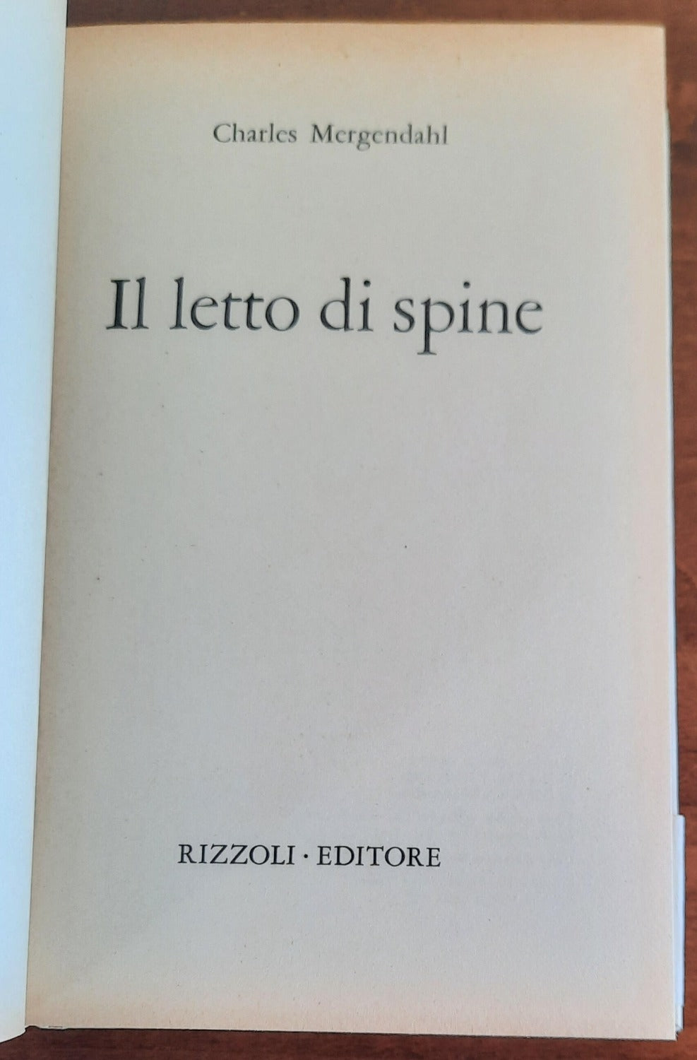 Il letto di spine
