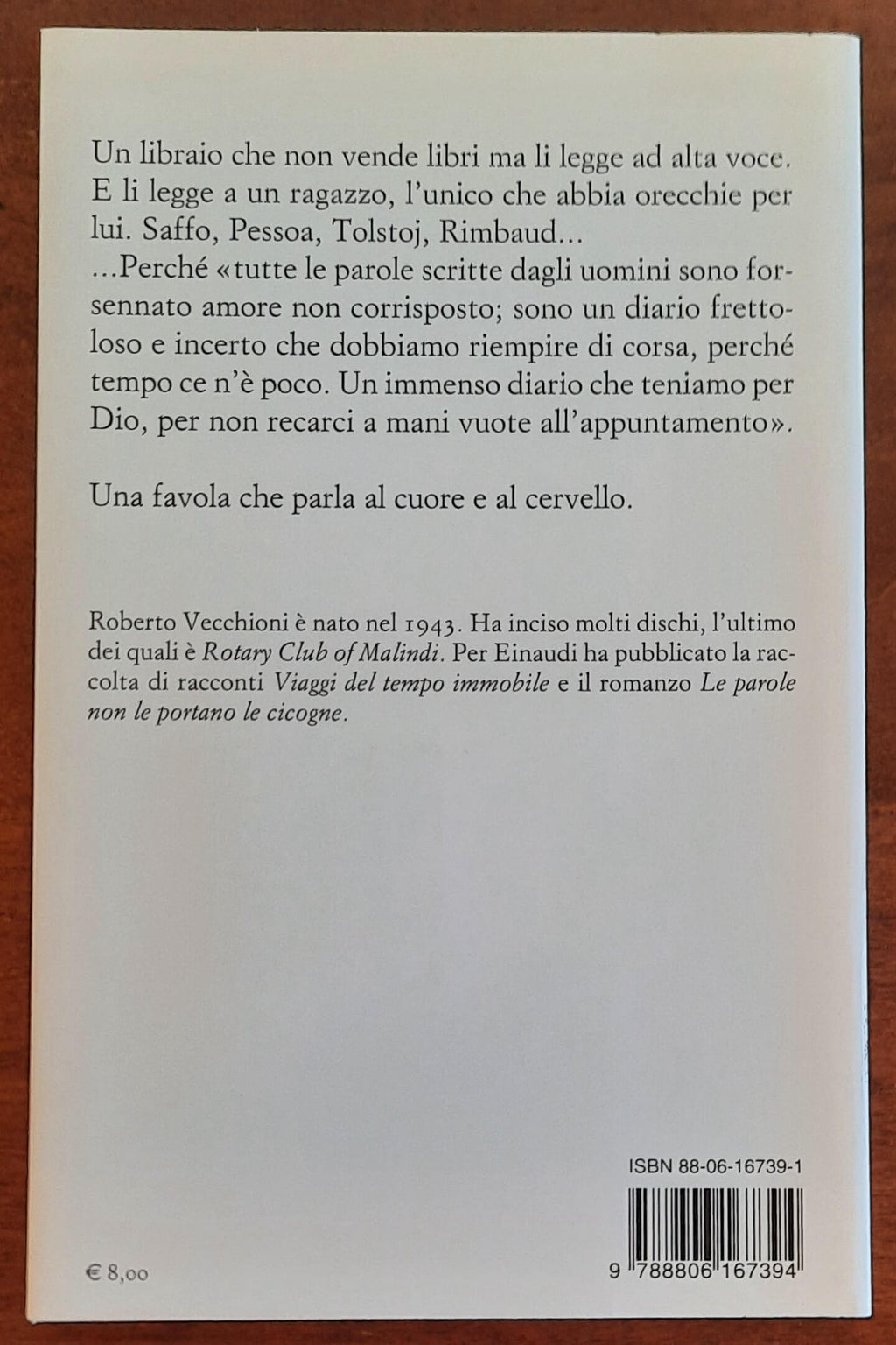 Il libraio di Selinunte - di Roberto Vecchioni - Einaudi