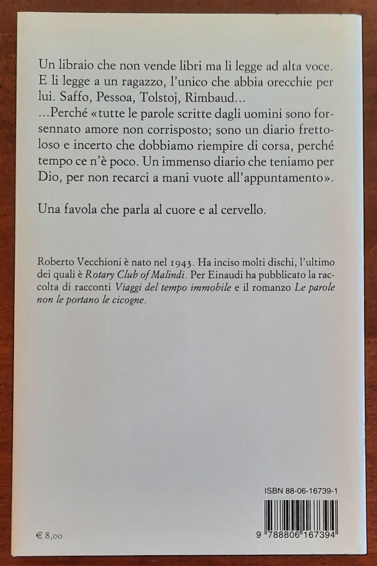 Il libraio di Selinunte - di Roberto Vecchioni - Einaudi