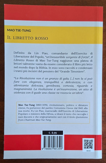 Il libretto rosso - Mao Tse-Tung - Edizioni Clandestine Gruppo Ed. Santelli