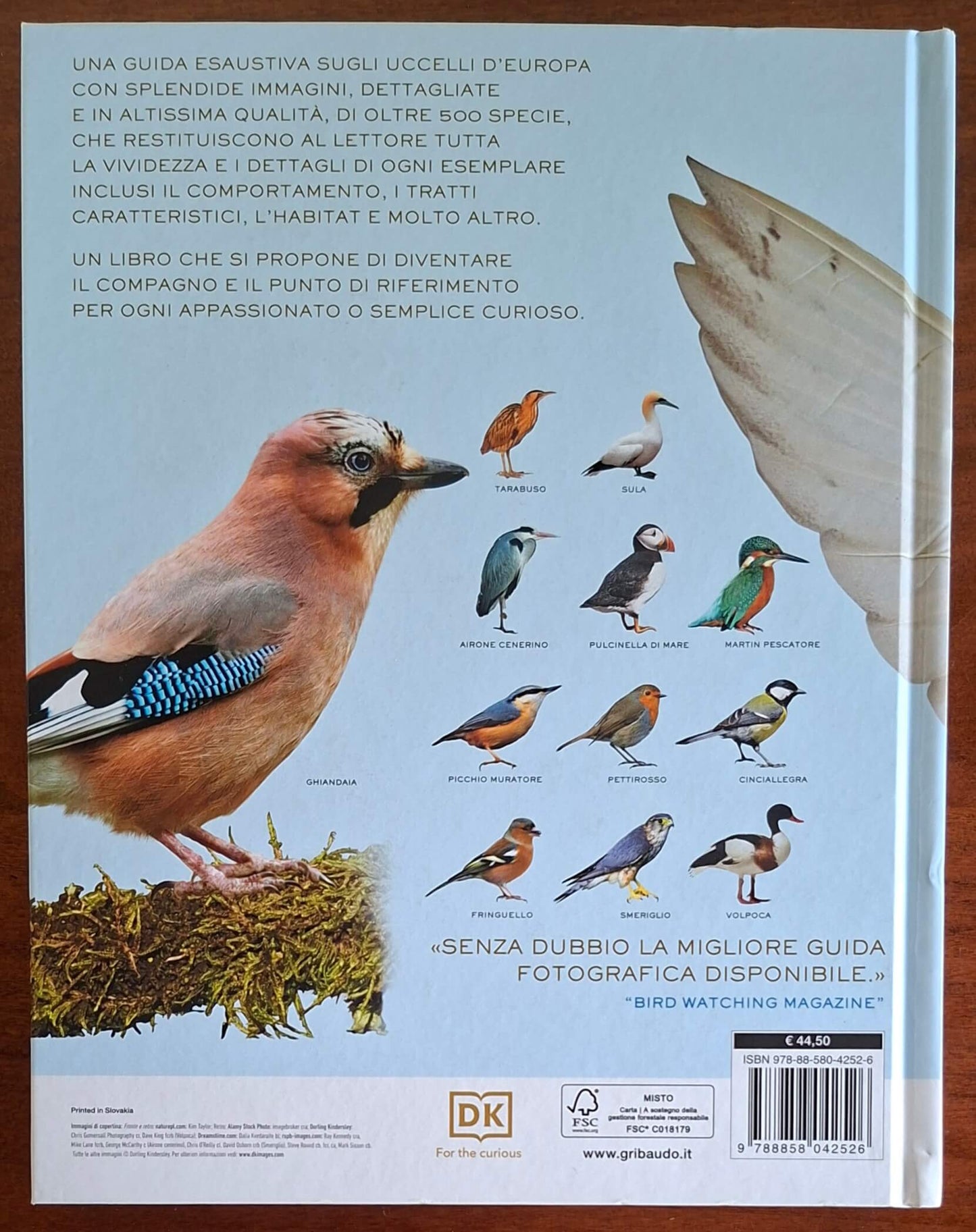 Il libro completo degli uccelli d'Europa. Ediz. a colori - Gribaudo