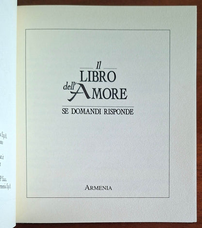 Il libro dell'Amore. Se domandi risponde - Armenia