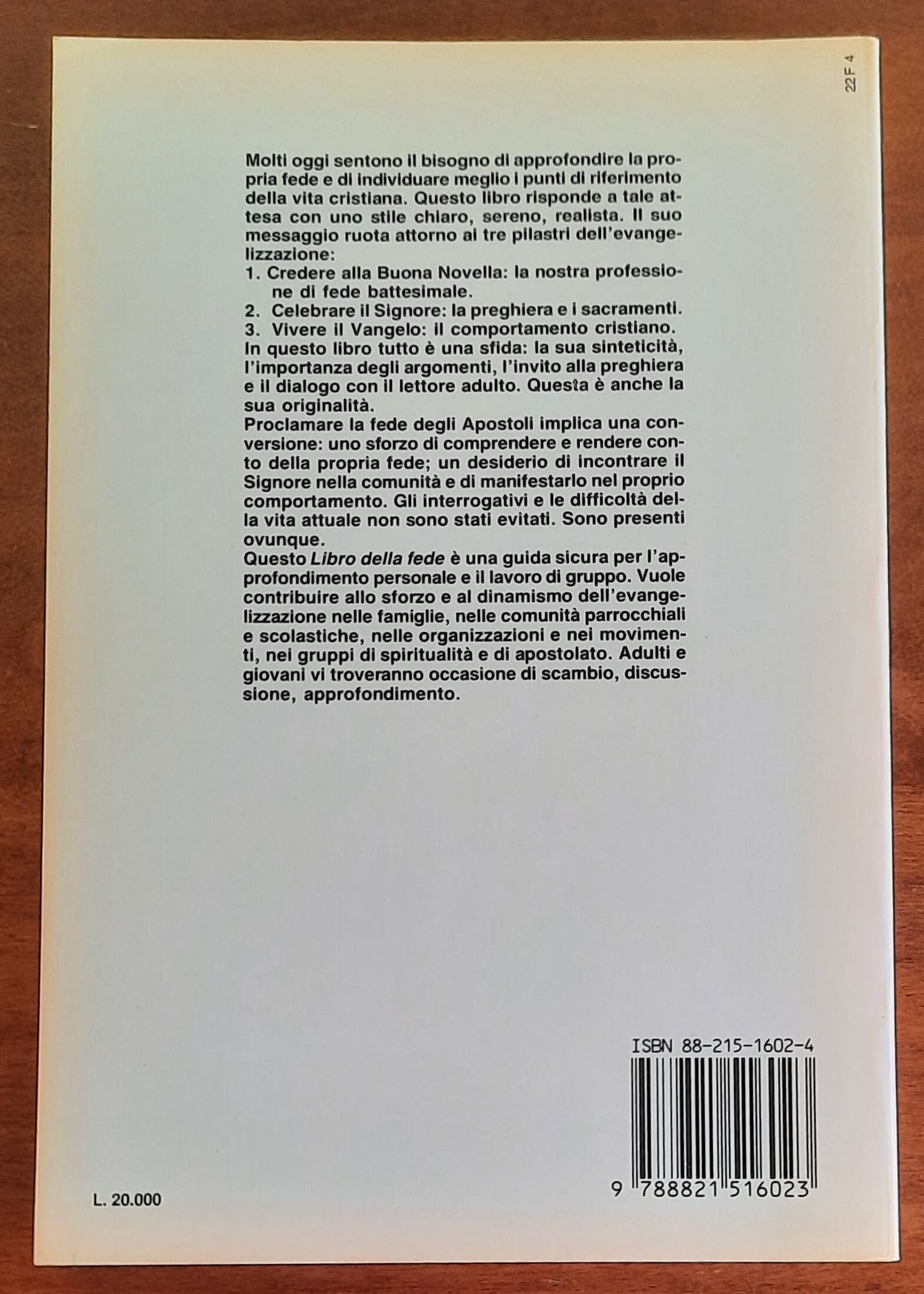 Il libro della fede - Conferenza Episcopale Belga - Edizioni Paoline