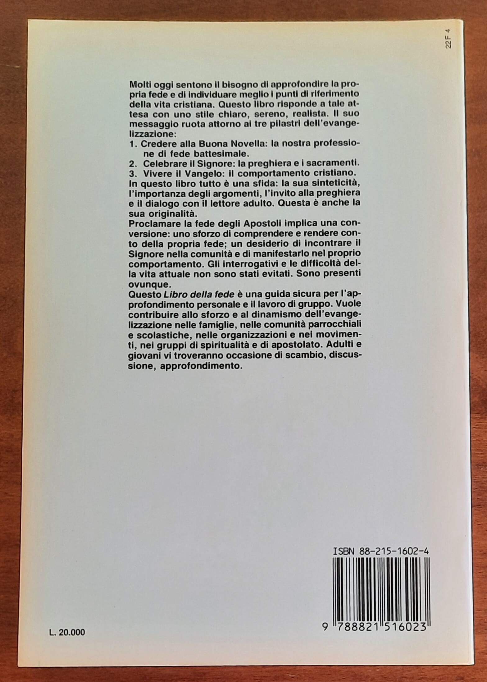 Il libro della fede - Conferenza Episcopale Belga - Edizioni Paoline