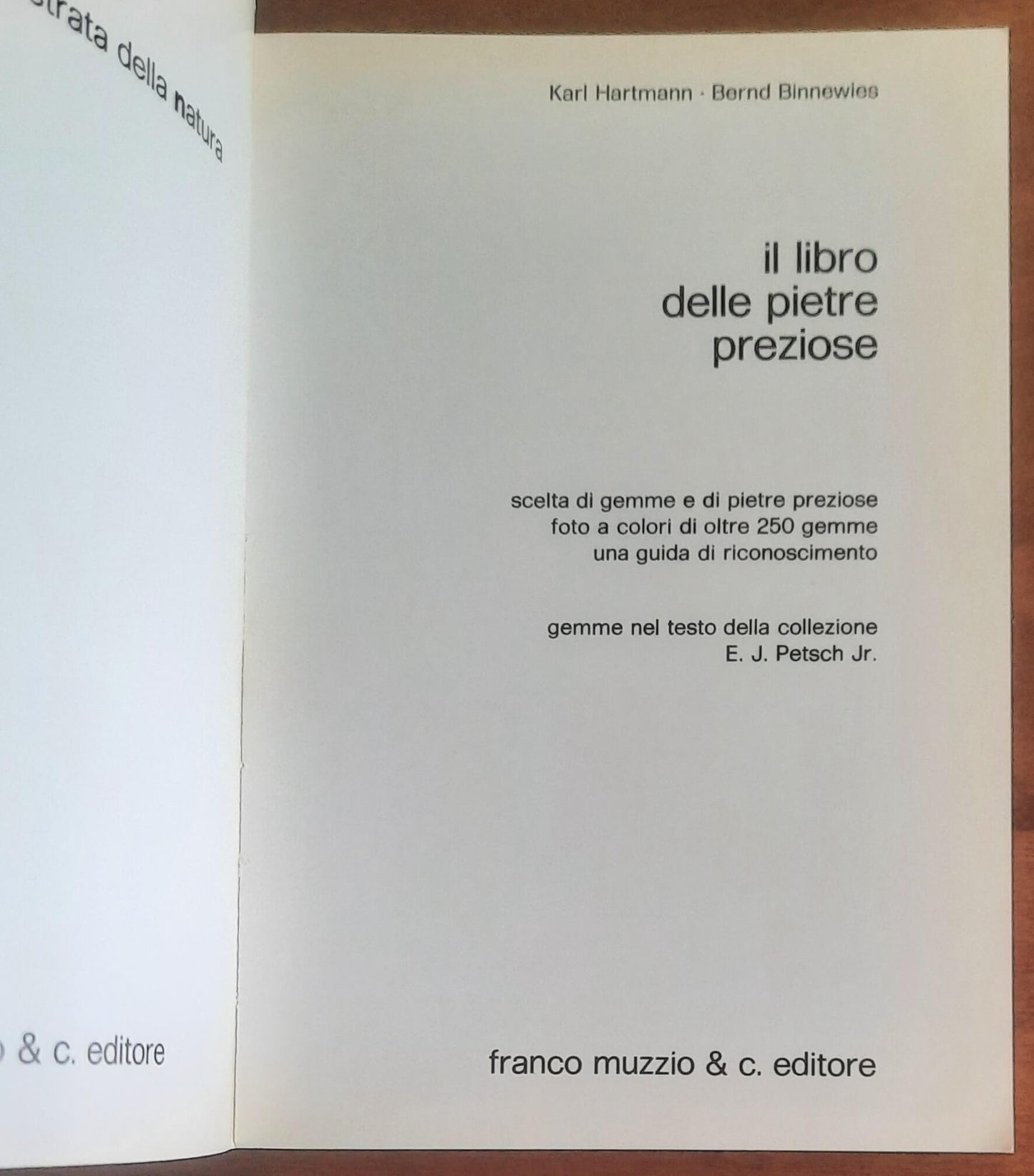 Il libro delle pietre preziose - Franco Muzzio & C. Editore