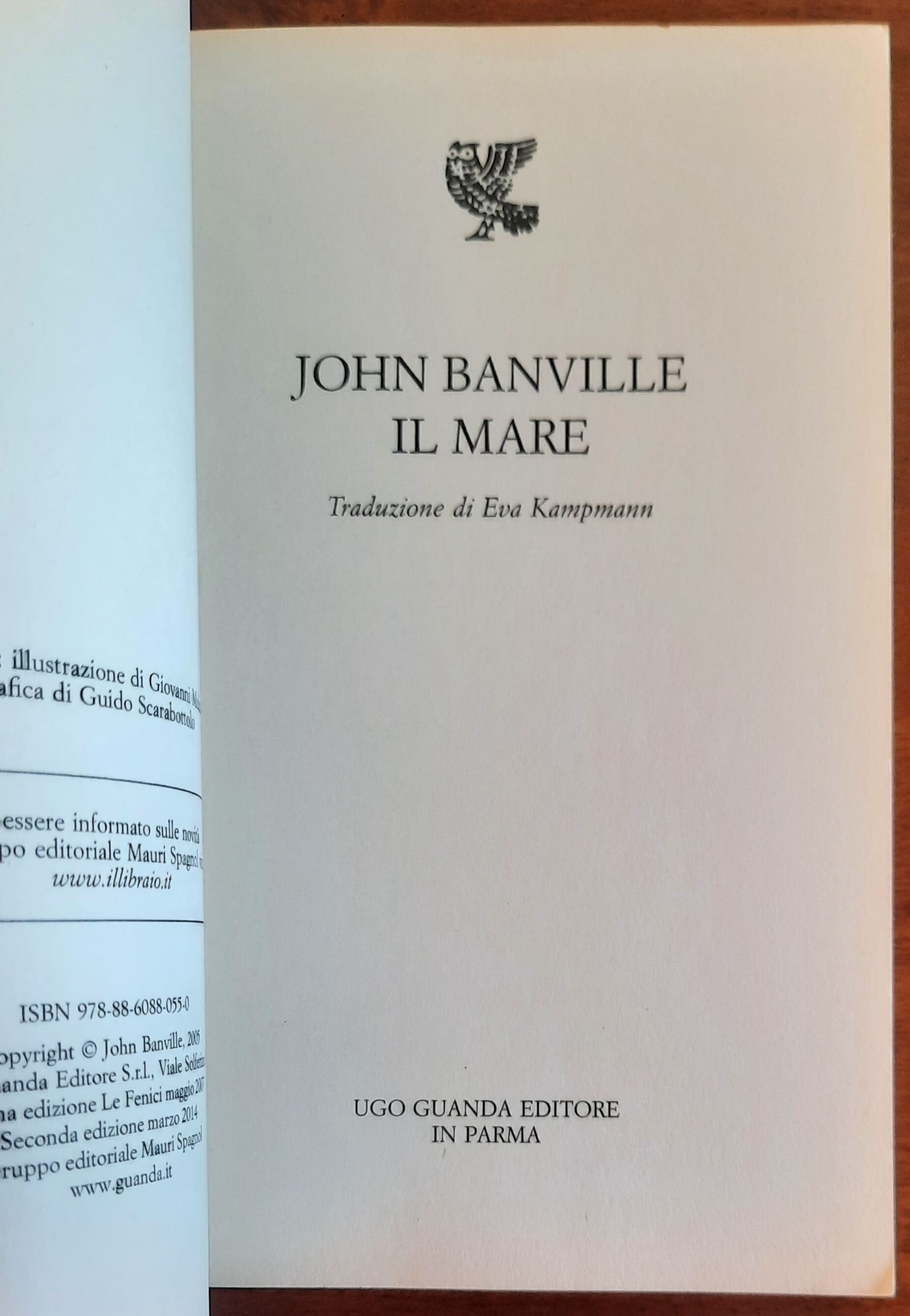 Il mare - di John Banville - Guanda