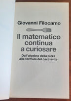 Il matematico continua a curiosare. Dall’algebra della pizza alla formula del cacciavite