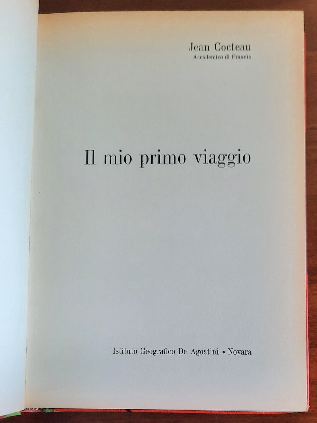 Il mio primo viaggio