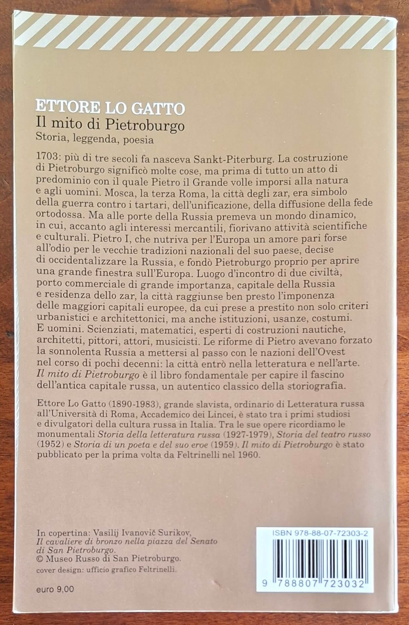 Il mito di Pietroburgo. Storia, leggenda, poesia - Feltrinelli