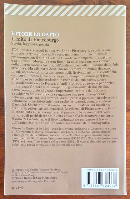 Il mito di Pietroburgo. Storia, leggenda, poesia - Feltrinelli