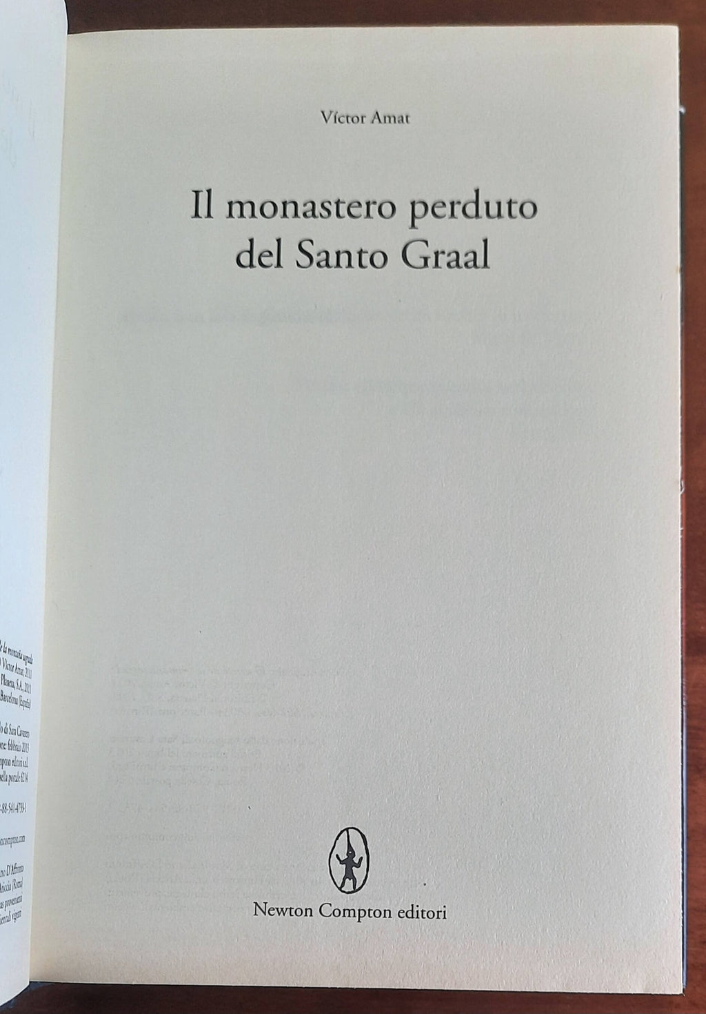 Il monastero perduto del Santo Graal - Newton Compton