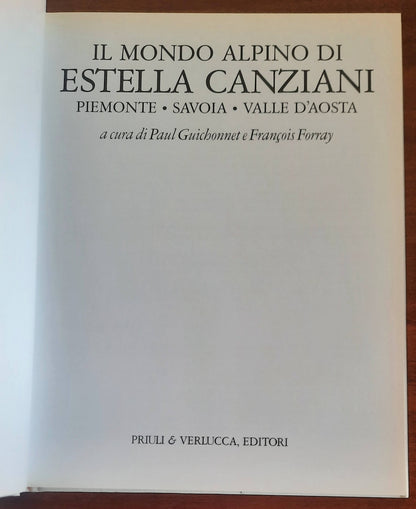 Il mondo alpino di Estella Canziani. Piemonte, Savoia, Valle d’Aosta