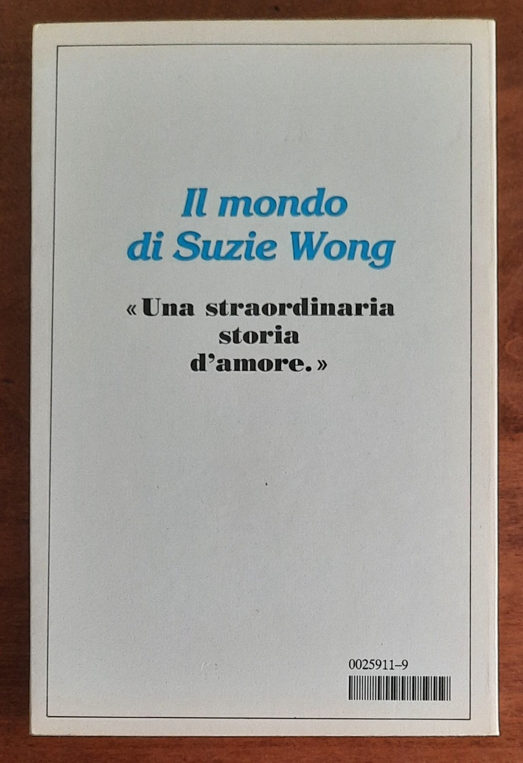 Il mondo di Suzie Wong - di Richard Mason