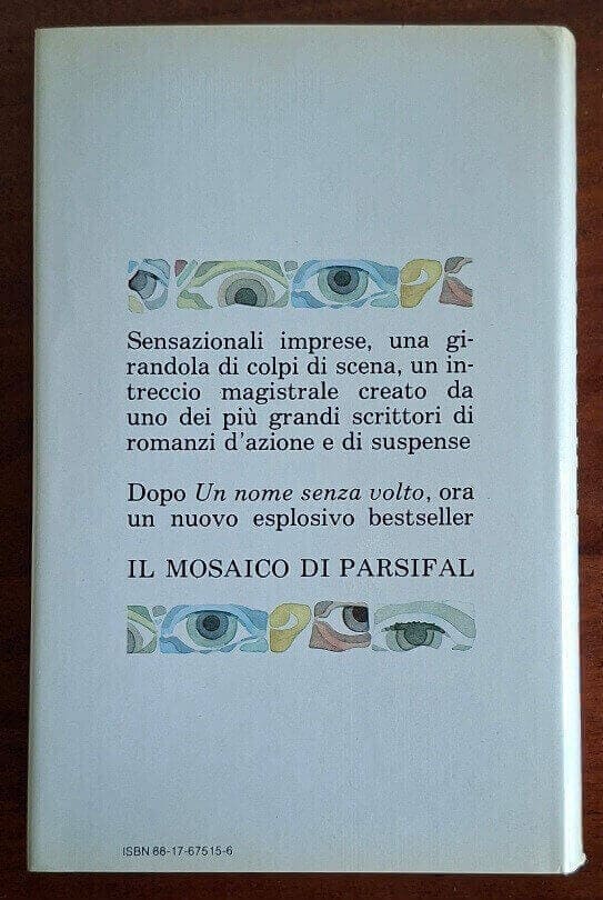 Il mosaico di Parsifal - Robert Ludlum - Rizzoli