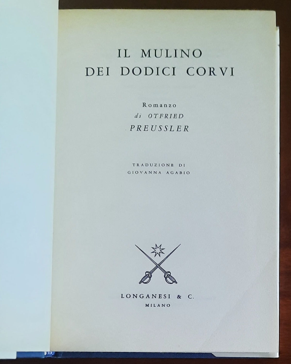 Il mulino dei dodici corvi - Longanesi - 1989