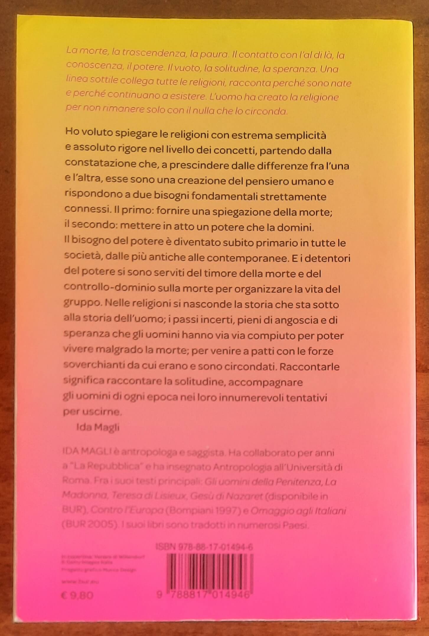 Il mulino di Ofelia. Uomini e Dei - di Ida Magli