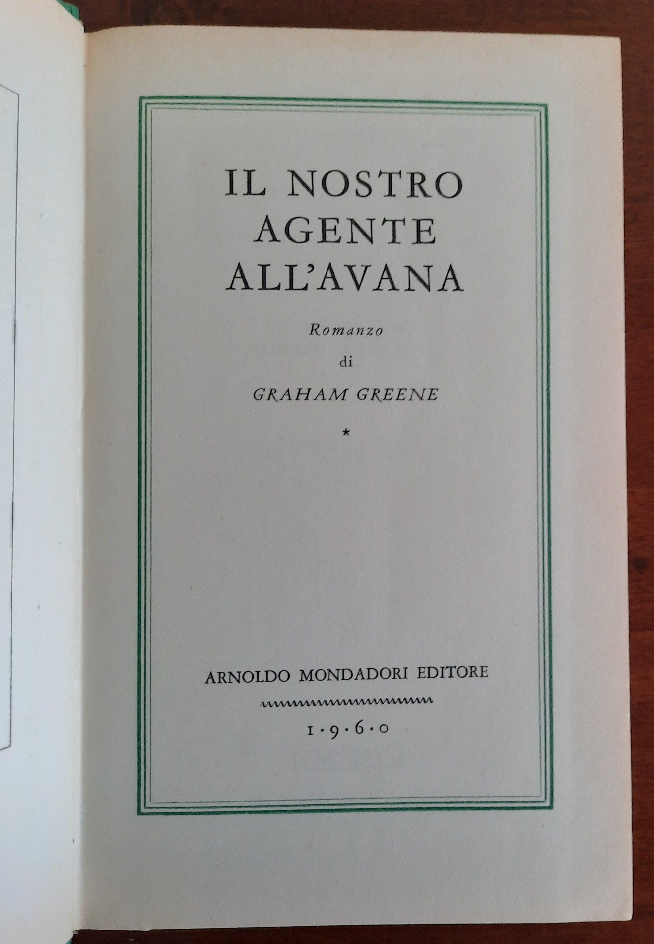 Il nostro agente all'Avana - di Graham Greene