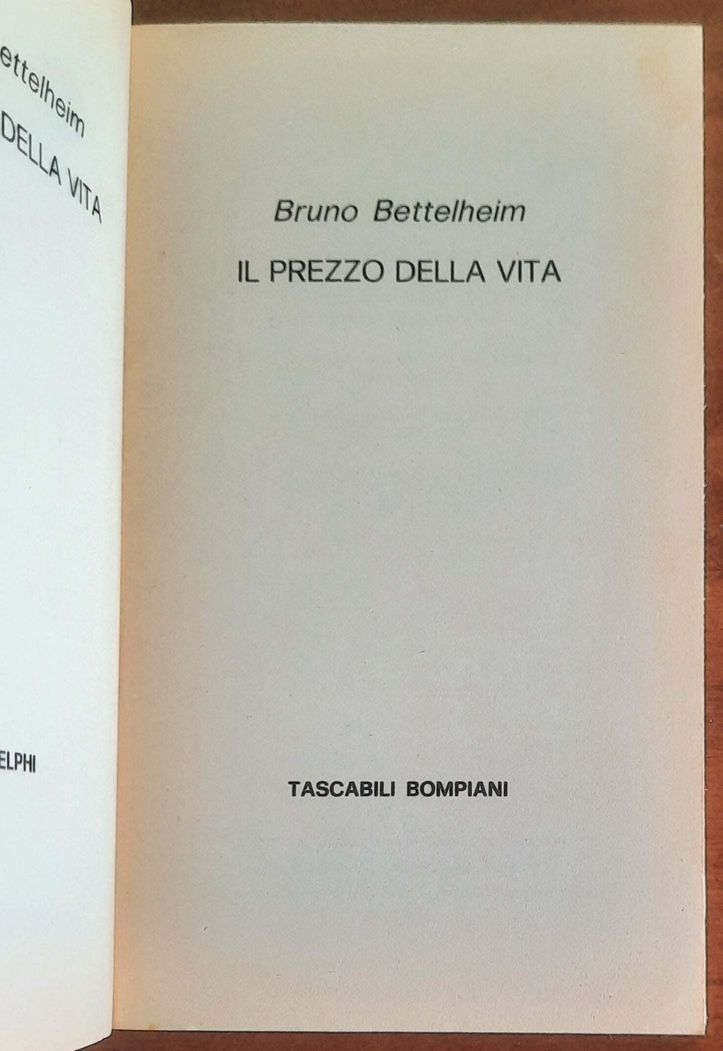 Il prezzo della vita. La psicoanalisi e i campi di concentramento nazisti
