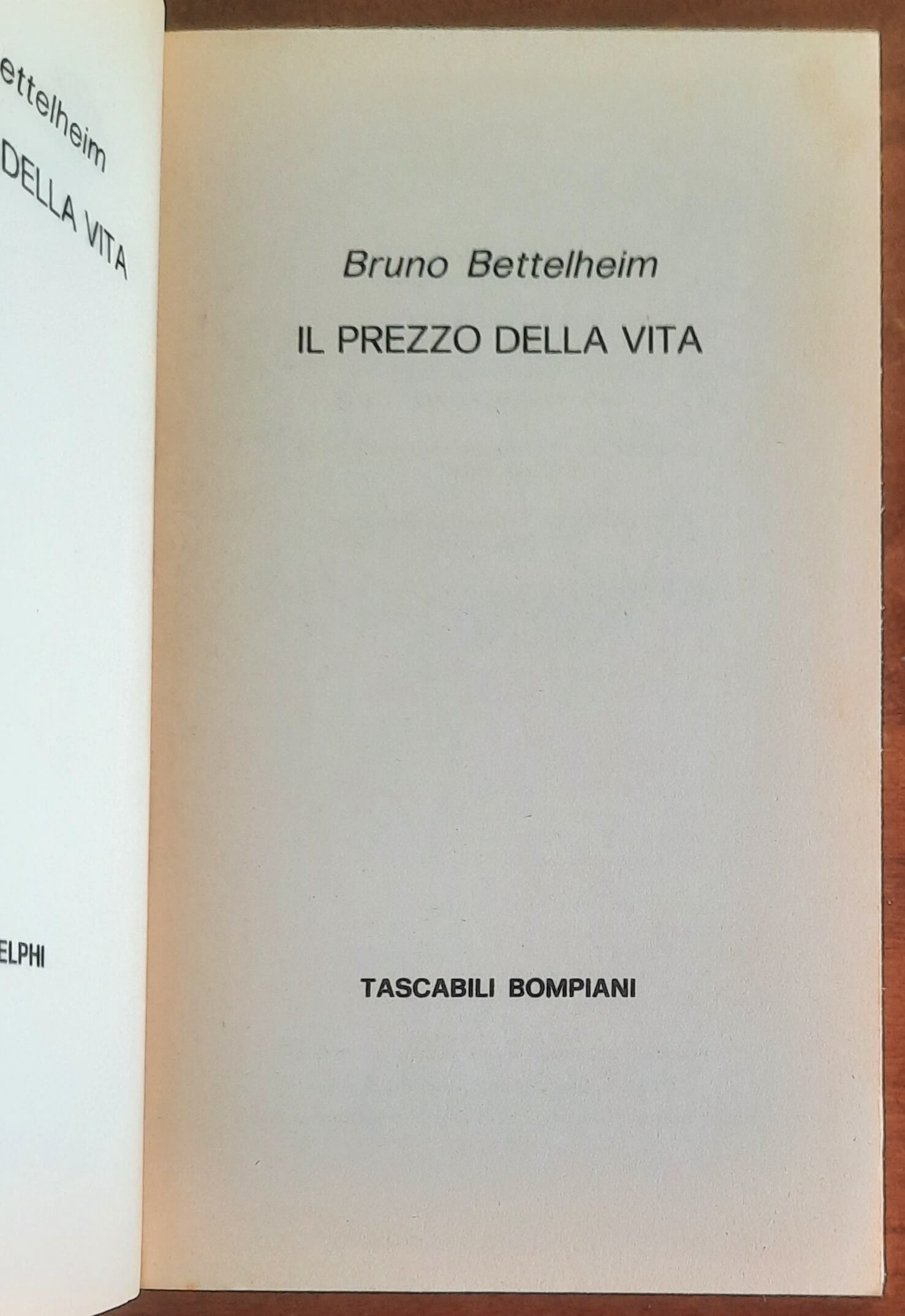 Il prezzo della vita. La psicoanalisi e i campi di concentramento nazisti