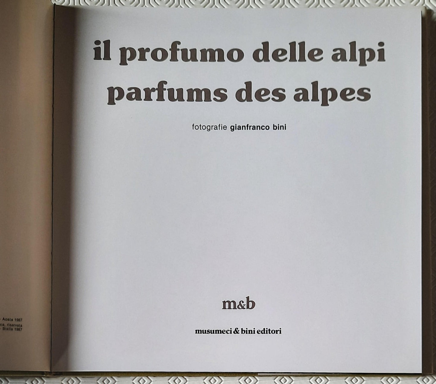 Il profumo delle Alpi