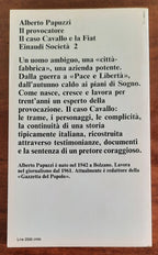 Il provocatore. Il caso Cavallo e la Fiat