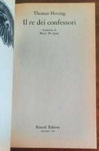 Il re dei confessori - di Thomas Hoving - Rizzoli