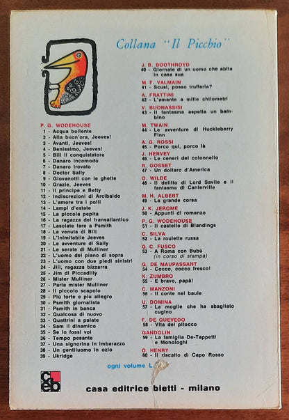 Il riscatto di Capo Rosso - di O. Henry - Collana Umoristica Bietti