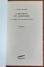 Il ritorno del marinero. Le indagini del commissario Berte