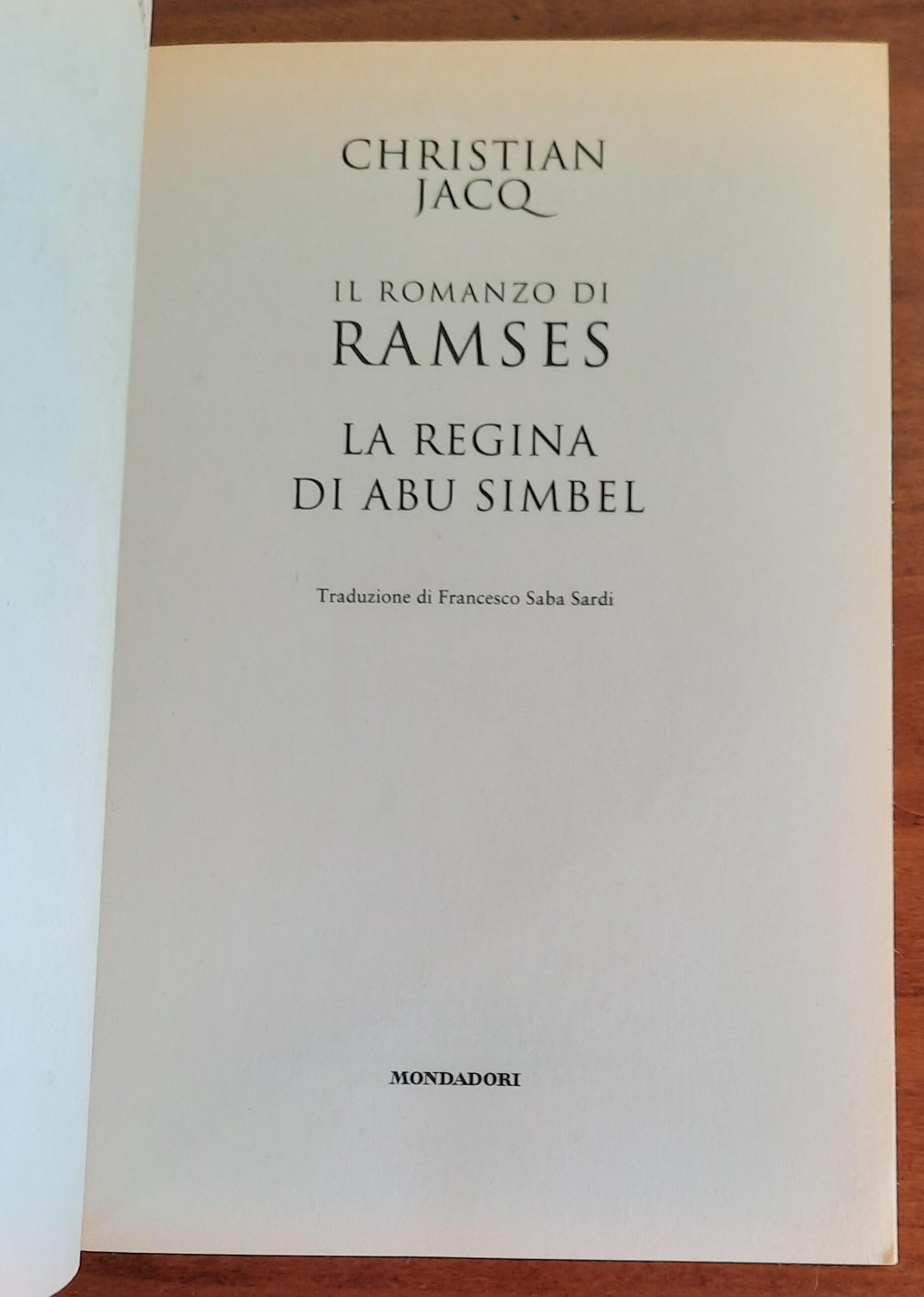 La regina di Abu Simbel - Il romanzo di Ramses vol.4 - Libreria Biellese