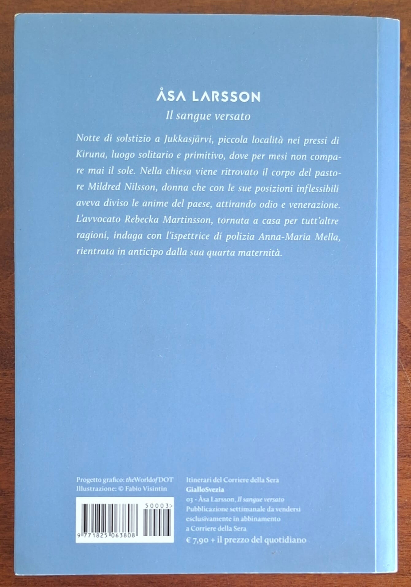 Il sangue versato - Asa Larsson - CdS (GialloSvezia)
