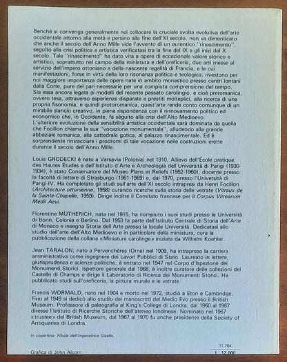 Il secolo dell’Anno Mille - Grodecki, Mütherich, Taralon, Wormald - B.U.R. Arte