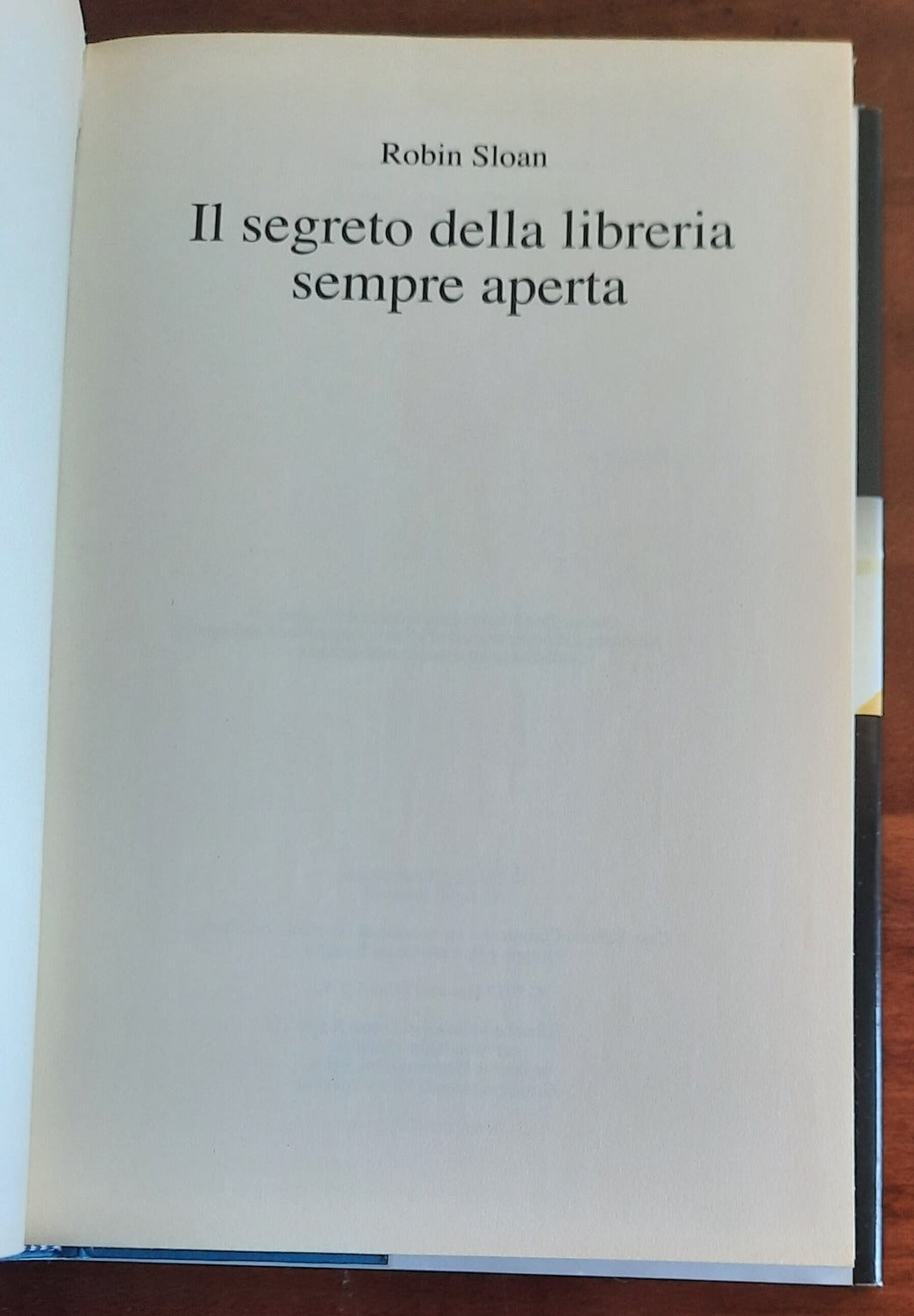 Il segreto della libreria sempre aperta
