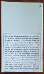 Il signor Norris se ne va - di Christopher Isherwood - Mondadori Oscar