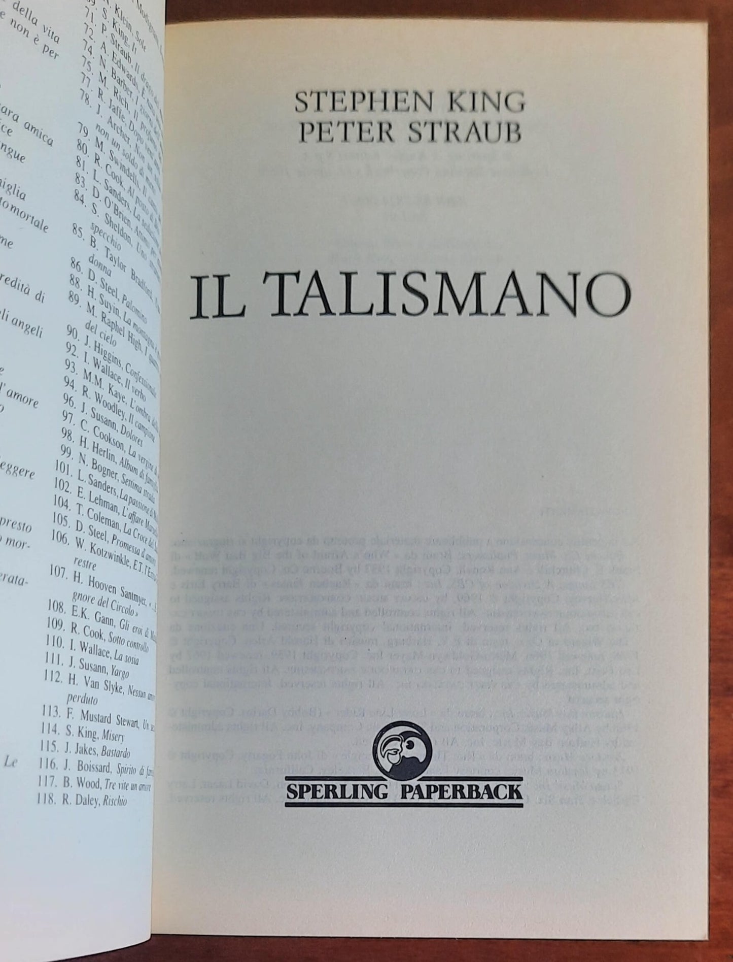 Il talismano - di Stephen King e Peter Straub