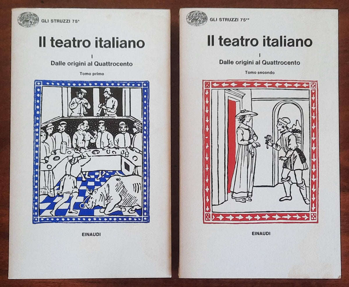 Il teatro italiano. Dalle origini al Quattrocento - 2 vol.