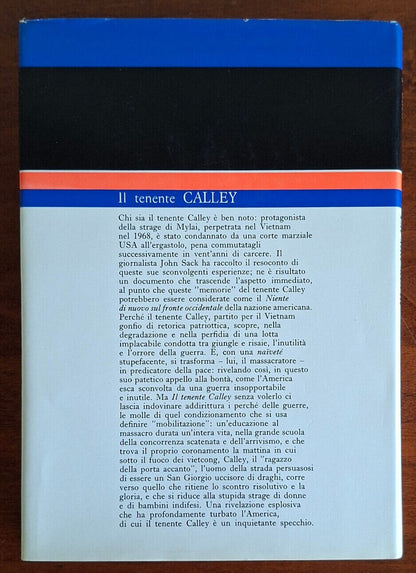 Il tenente Calley. La sua storia - W.L. Calley - J. Sack - Rizzoli
