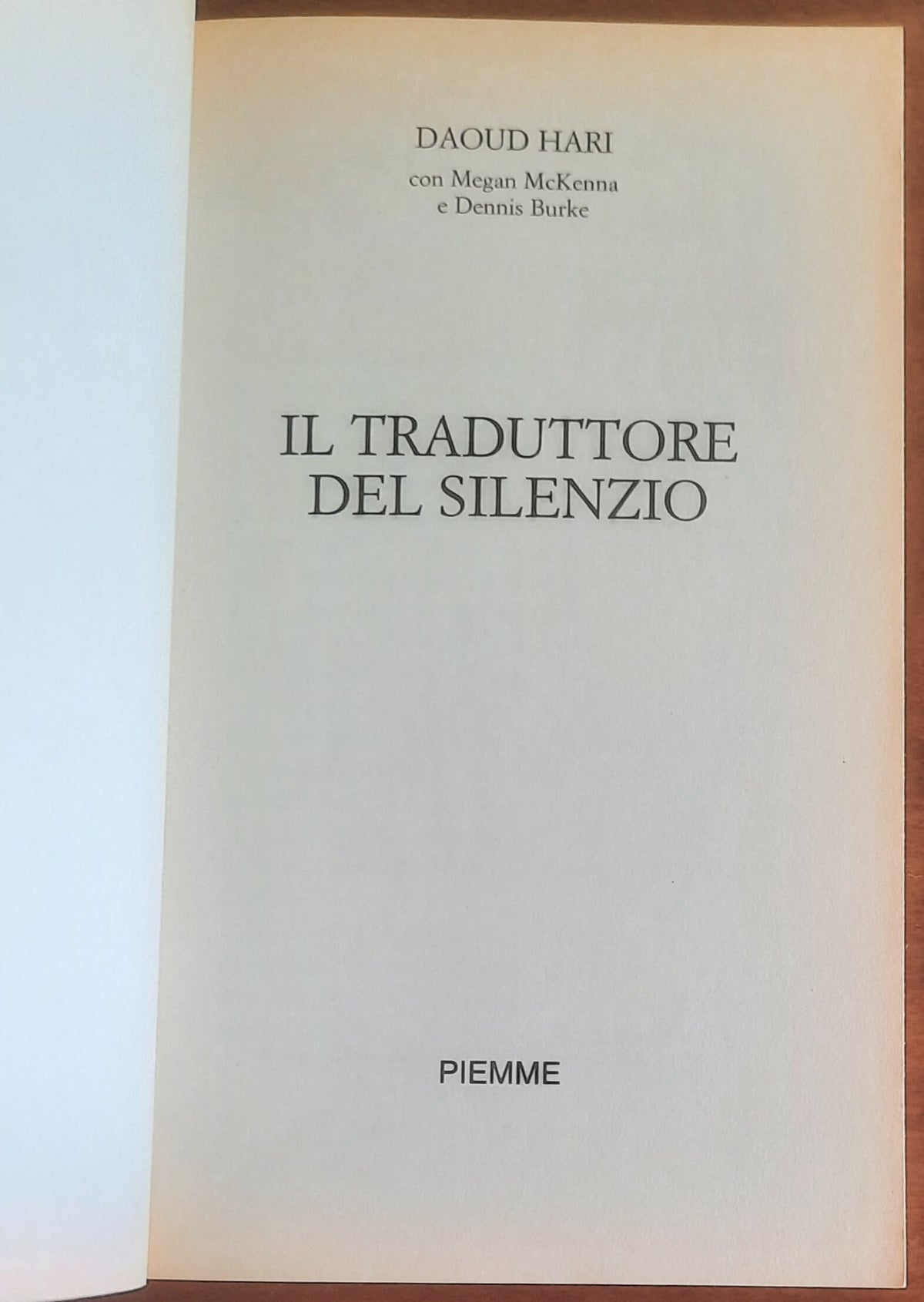 Il traduttore del silenzio - di Daoud Hari - Piemme