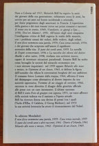 Il treno era in orario - Il pane dei verdi anni - di Heinrich Boll