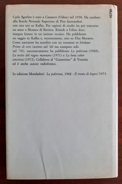 Il trono di legno - di Carlo Sgorlon - Mondadori