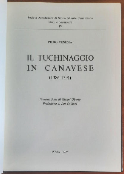 Il tuchinaggio in Canavese (1386-1391) - Piero Venesia - Ferraro