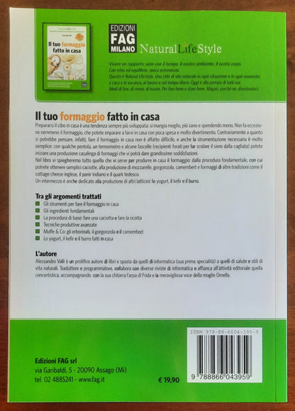 Il tuo formaggio fatto in casa - Edizioni Fag